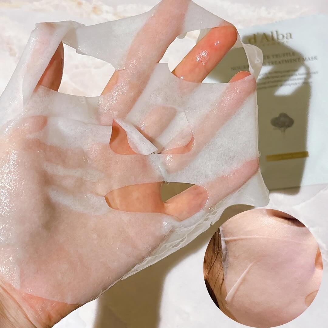 ホワイトトリュフナリシングトリートメントマスク/ダルバ/シートマスク・パックを使ったクチコミ(2枚目)