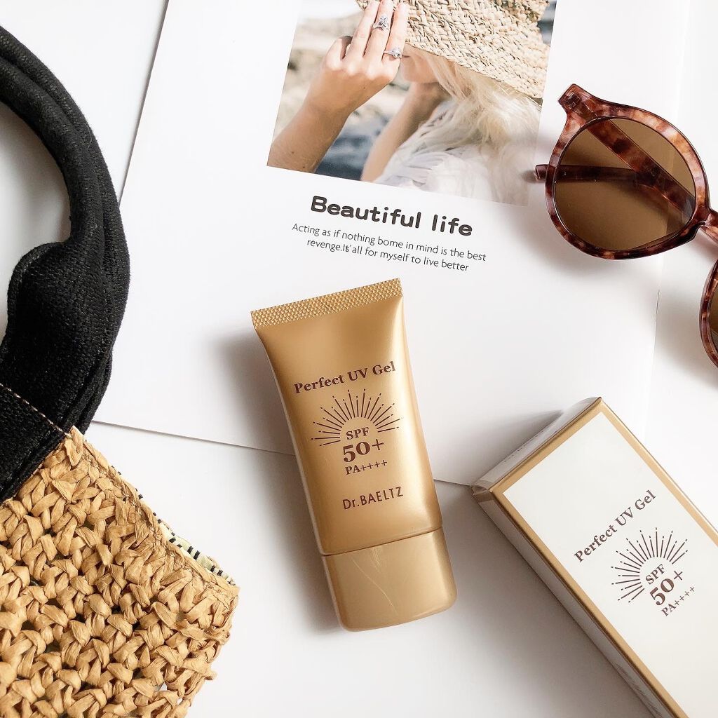 パーフェクトUVジェル/ドクターベルツ/日焼け止めジェルを使ったクチコミ（1枚目）