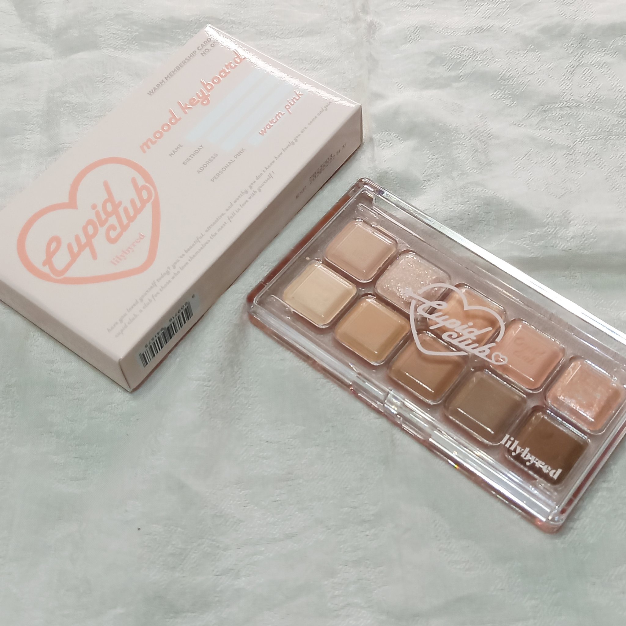 ムードキーボード/lilybyred/アイシャドウパレットを使ったクチコミ（2枚目）