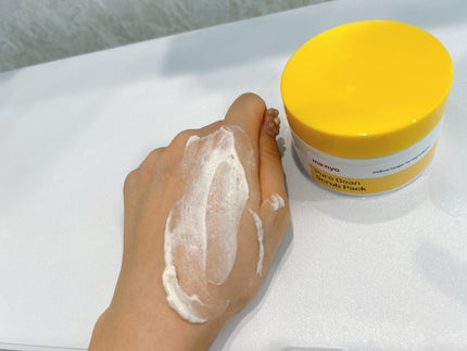 フォロバ100 mappi on LIPS 「manyoピュアツルマメスクラブパック100g\たった5分で角..」(5枚目)