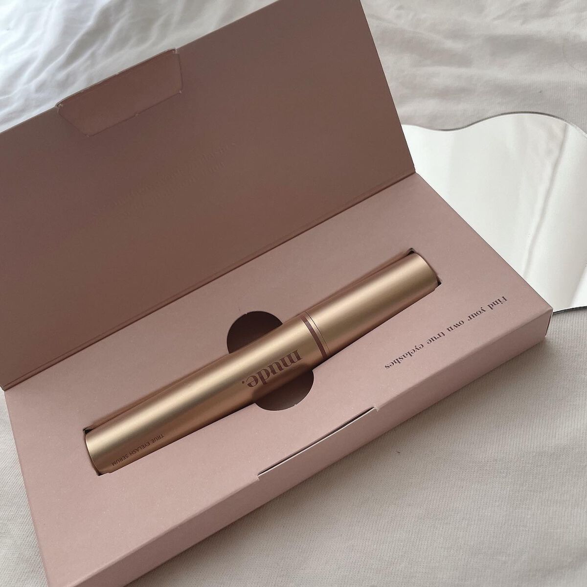 トゥルーアイラッシュセラム/mude./まつげ美容液を使ったクチコミ（2枚目）