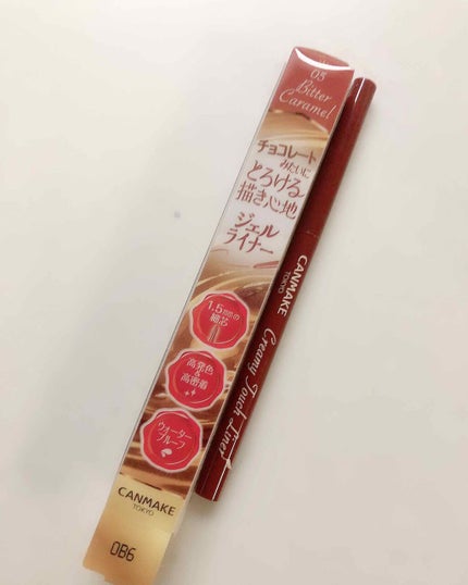 クリーミータッチライナー/キャンメイク/ジェルアイライナーを使ったクチコミ(1枚目)