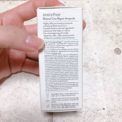 レチノール シカ リペア セラム/innisfree/美容液を使ったクチコミ(3枚目)