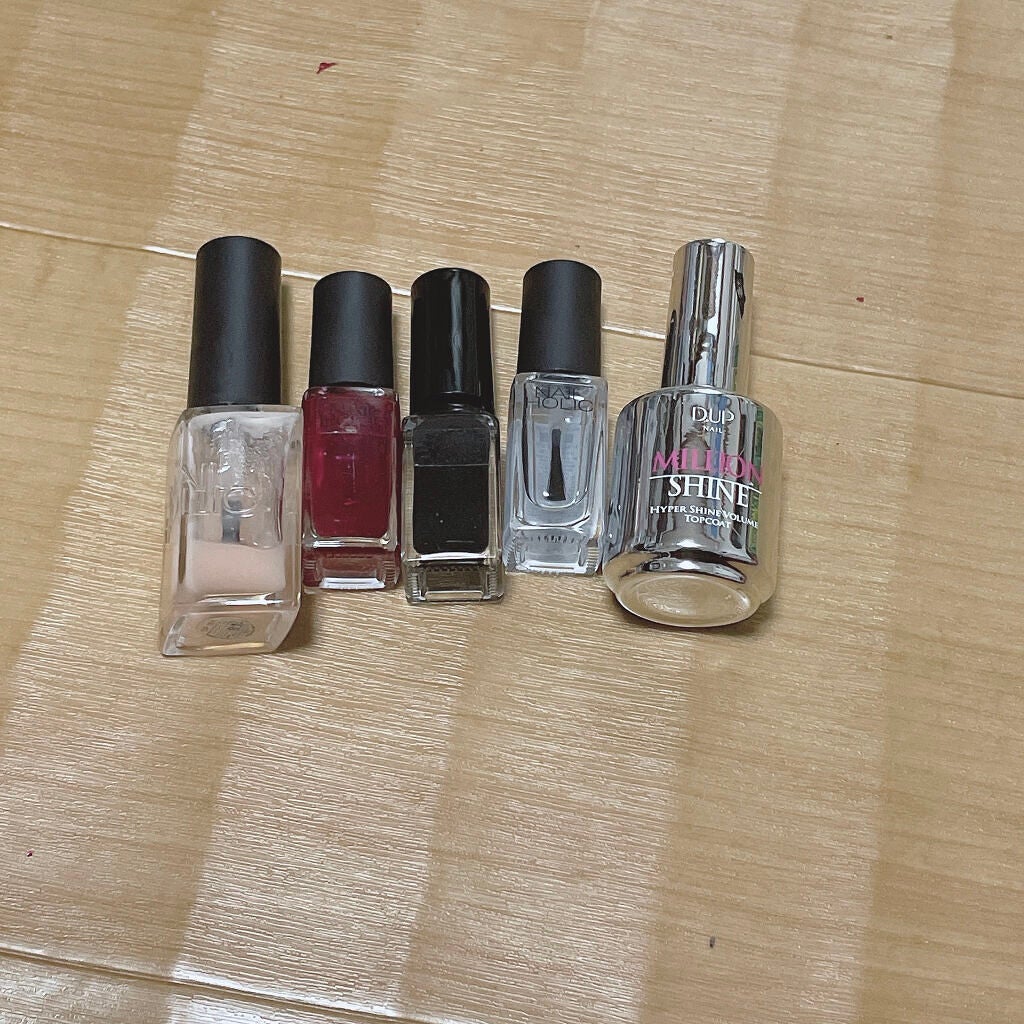 ミリオンシャイン トップコート/D-UP/ネイルトップコートを使ったクチコミ(3枚目)
