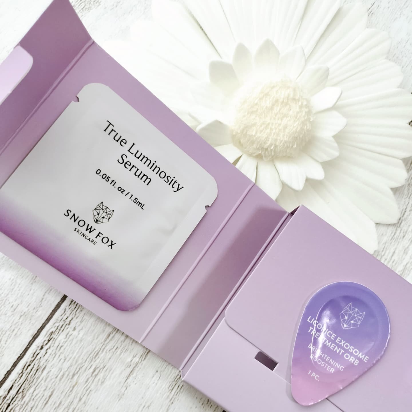 ブライトニング ブースターボール/SNOW FOX SKINCARE/美容液を使ったクチコミ（2枚目）