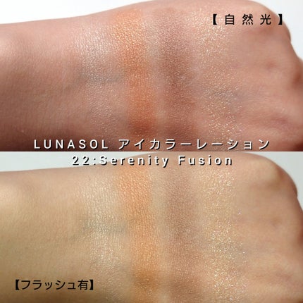 アイカラーレーション/LUNASOL/アイシャドウパレットを使ったクチコミ(5枚目)