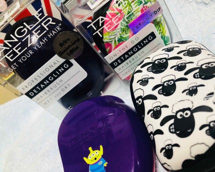 コンパクトスタイラー フラミンゴ/TANGLE TEEZER/ヘアブラシの画像