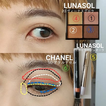 スティロ オンブル エ コントゥール/CHANEL/スティックアイシャドウを使ったクチコミ(6枚目)