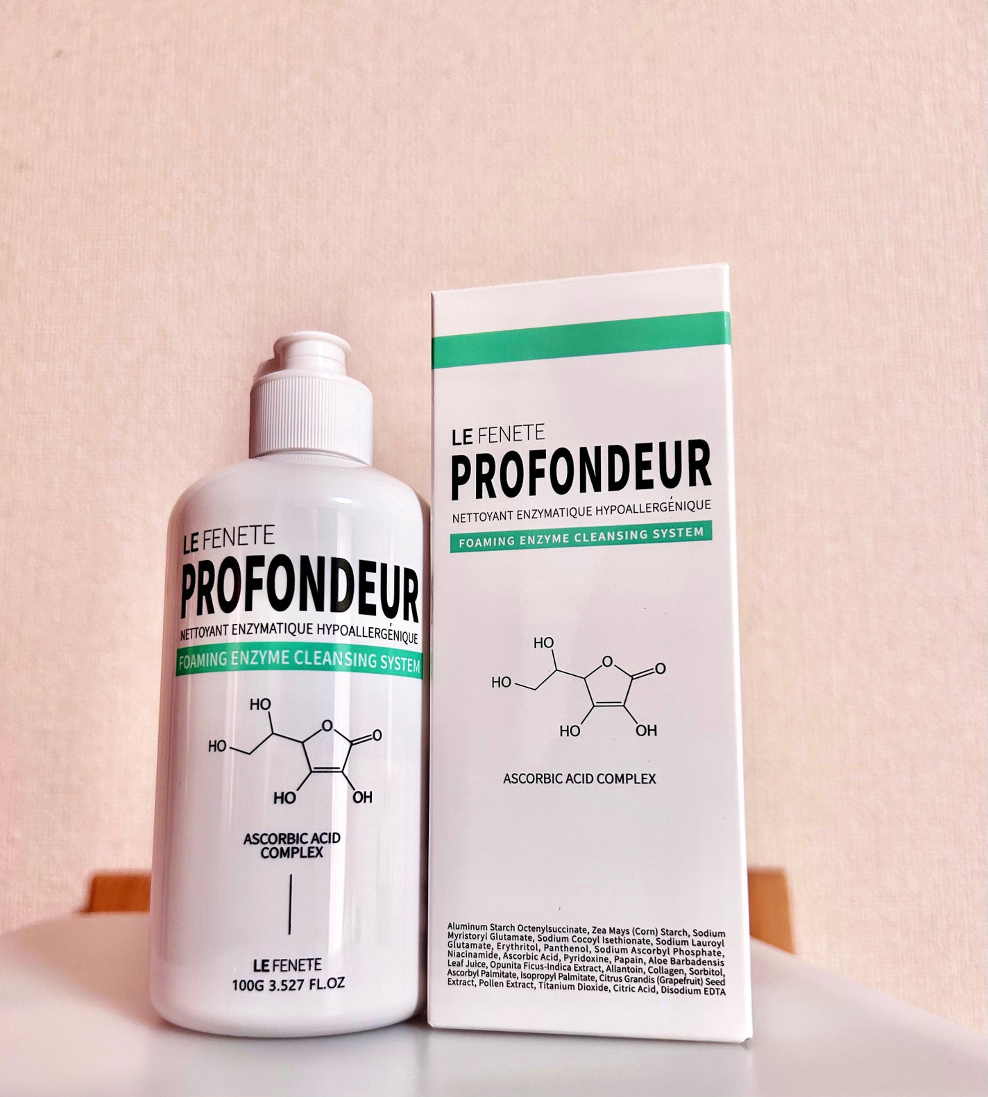 PROFONDEUR/LE FENETE/洗顔パウダーを使ったクチコミ(1枚目)