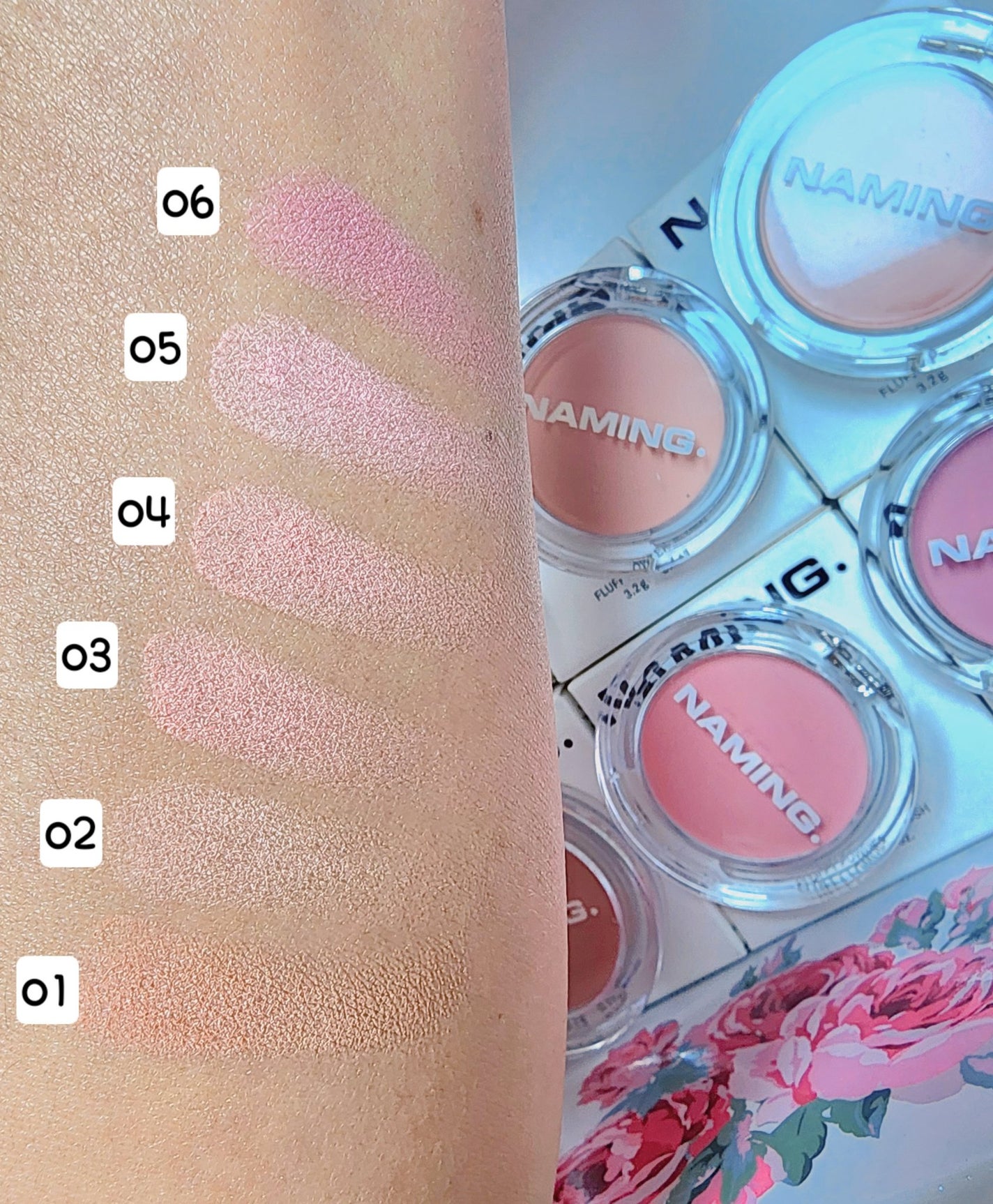 ネーミング フラッフィーパウダーブラッシュ/NAMING./パウダーチークを使ったクチコミ(8枚目)