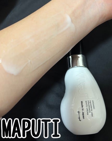 オーガニックフレグランスホワイトクリーム/MAPUTI/デリケートゾーンケアを使ったクチコミ(1枚目)