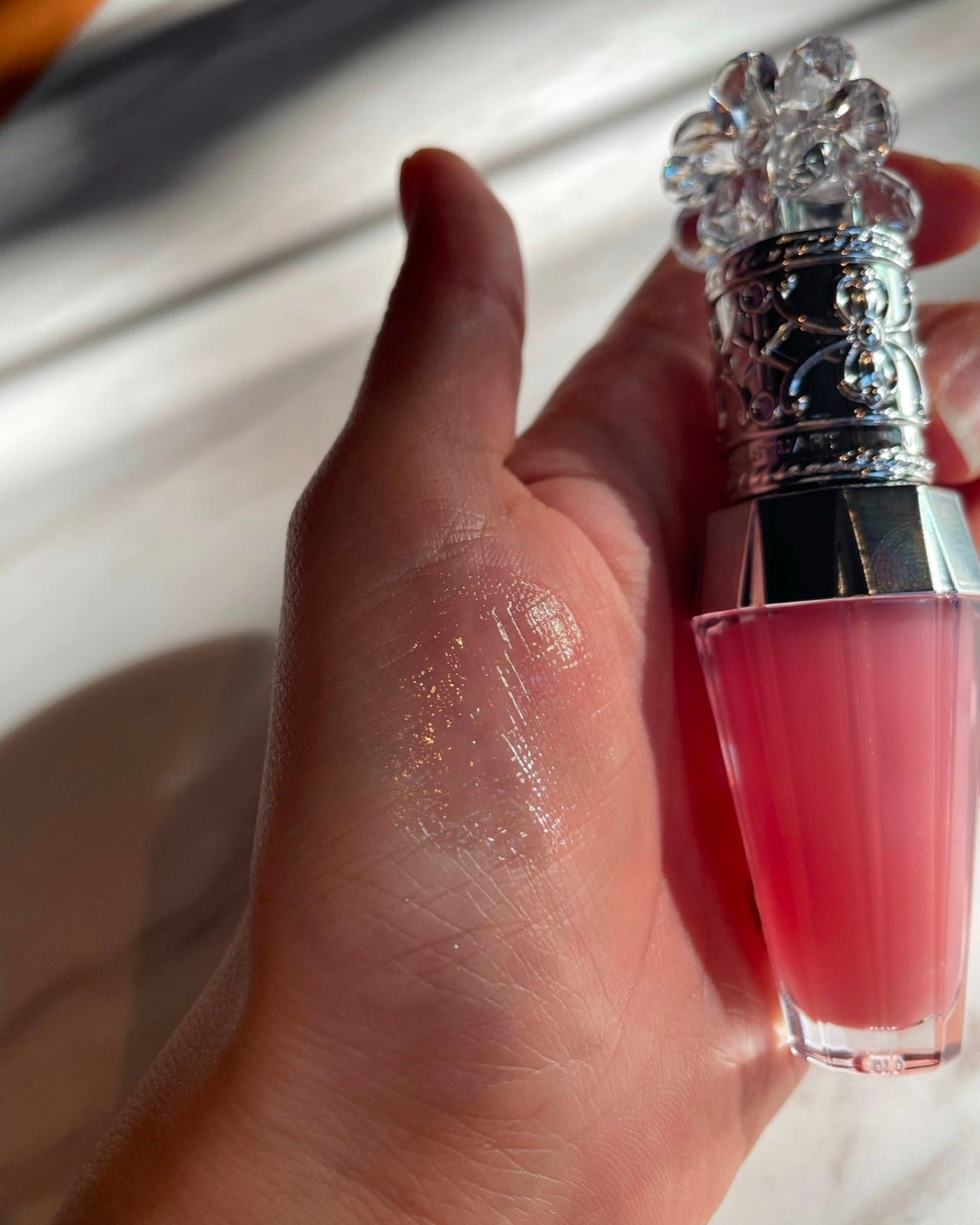 ジルスチュアート クリスタルブルーム リップブーケ セラム/JILL STUART/リッププランパーを使ったクチコミ(2枚目)