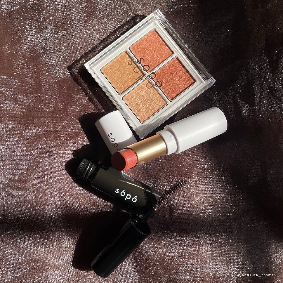 カラーマスカラ/sopo/マスカラを使ったクチコミ（2枚目）