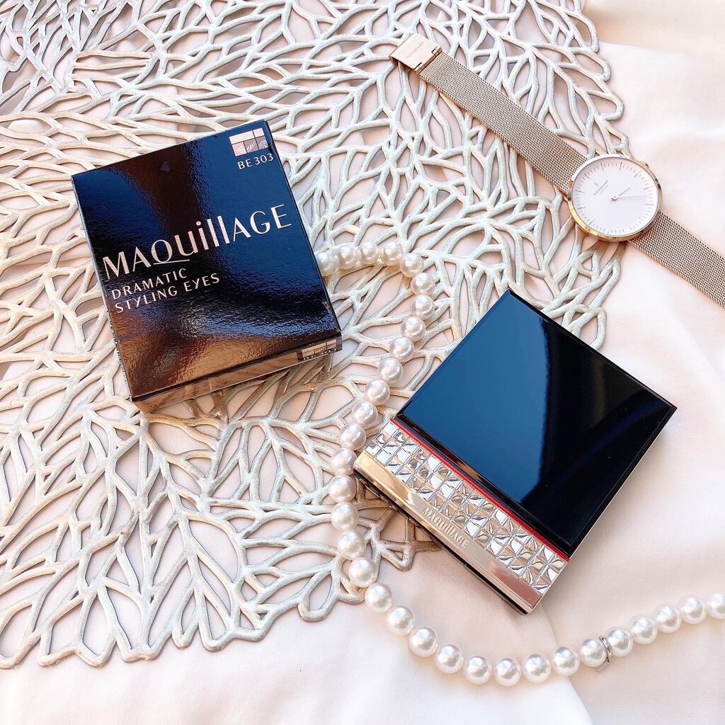 ドラマティックスタイリングアイズ/マキアージュ/アイシャドウパレットを使ったクチコミ(1枚目)