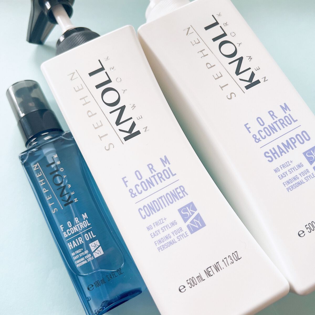 フォルムコントロール シャンプー Ｗ/コンディショナー Ｗ/スティーブンノル ニューヨーク/市販シャンプーを使ったクチコミ（1枚目）