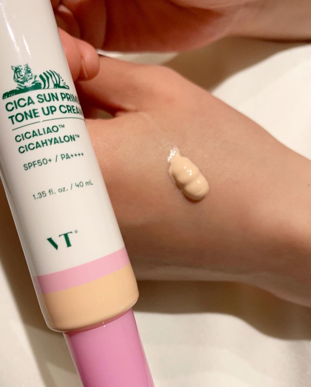 CICA クリーム/VT/フェイスクリームを使ったクチコミ（2枚目）