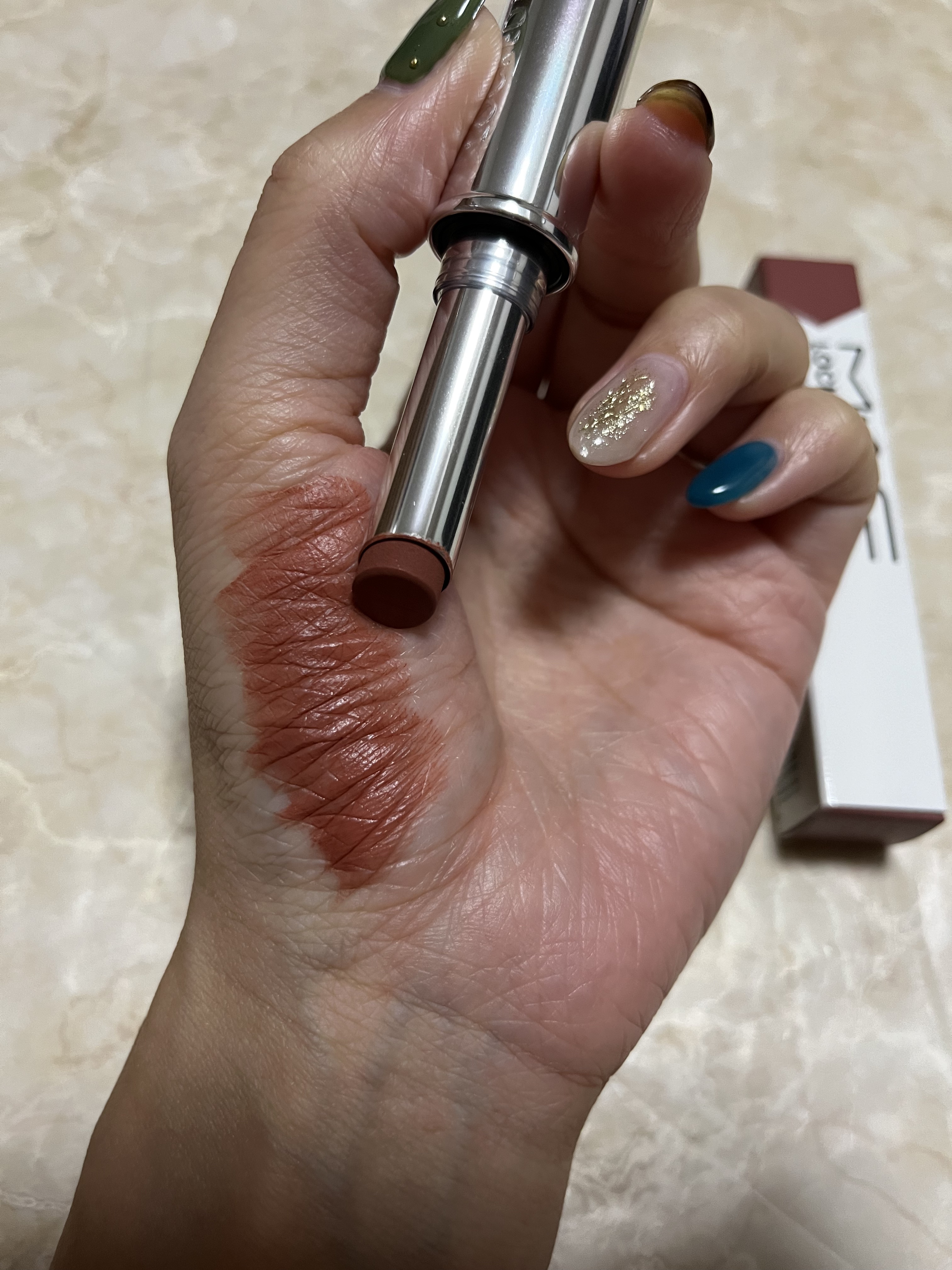 ロックドキス リップスティック/M・A・C/口紅を使ったクチコミ（3枚目）