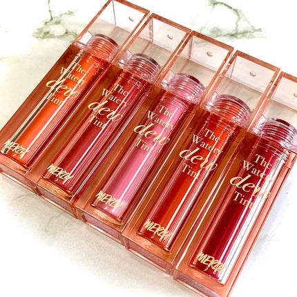 ザ ウォータリーデューティント/MERZY/リップティントを使ったクチコミ(7枚目)