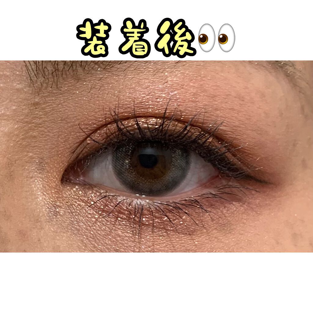 LIL MOON 1day ラスティグレー/LILMOON/ワンデー（１DAY）カラコンを使ったクチコミ（3枚目）