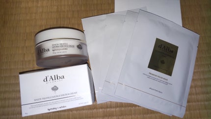 ホワイトトリュフダブルセラムアンドクリーム/ダルバ/フェイスクリームを使ったクチコミ(1枚目)