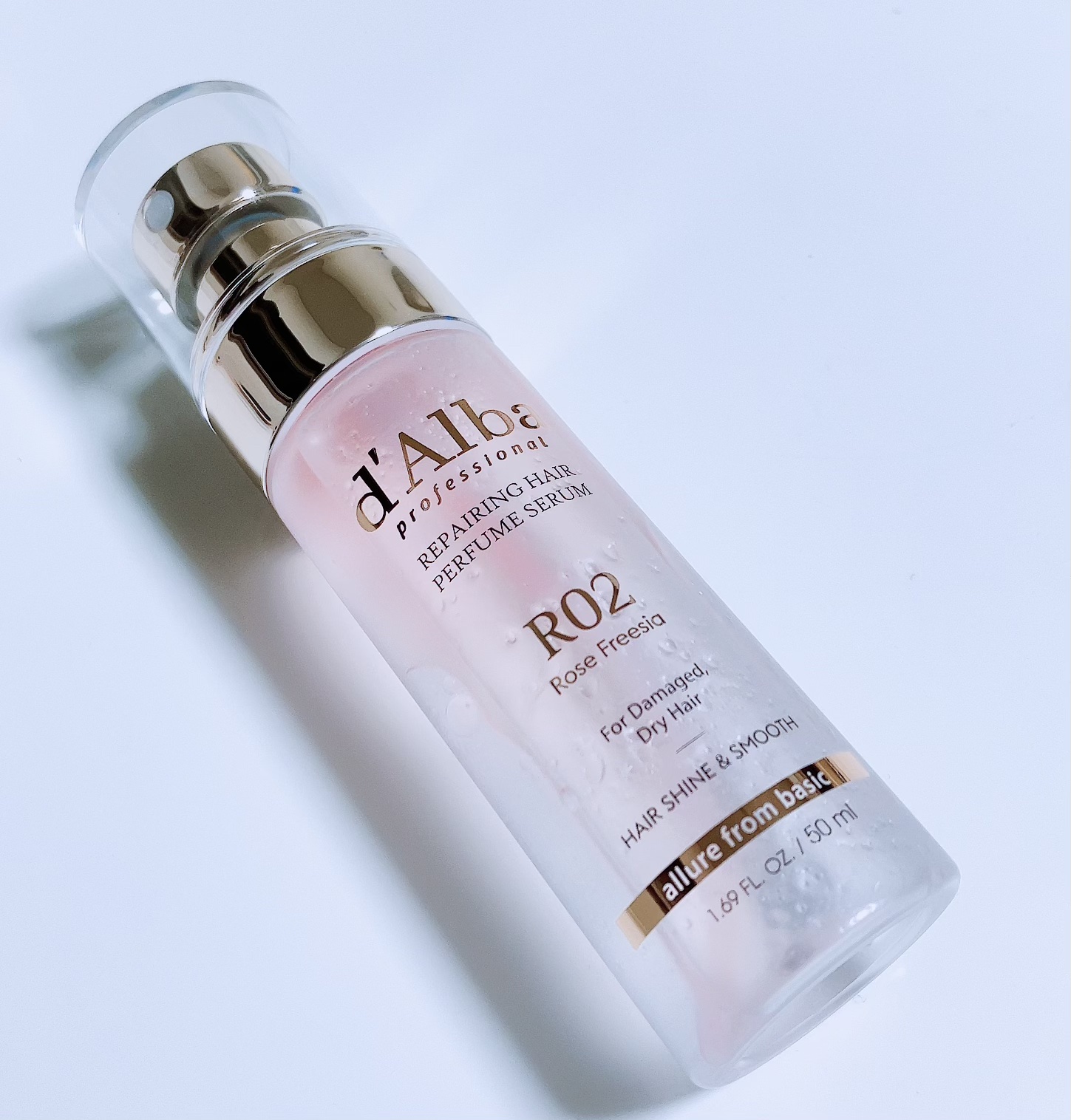 ダルバ プロフェッショナルリペアリングヘアパヒュームセラムのクチコミ「ダルバ
・プロフェッショナルリペアリングヘアパヒュームセラム

今回ダルバのヘアミストをお試し.....」（2枚目）