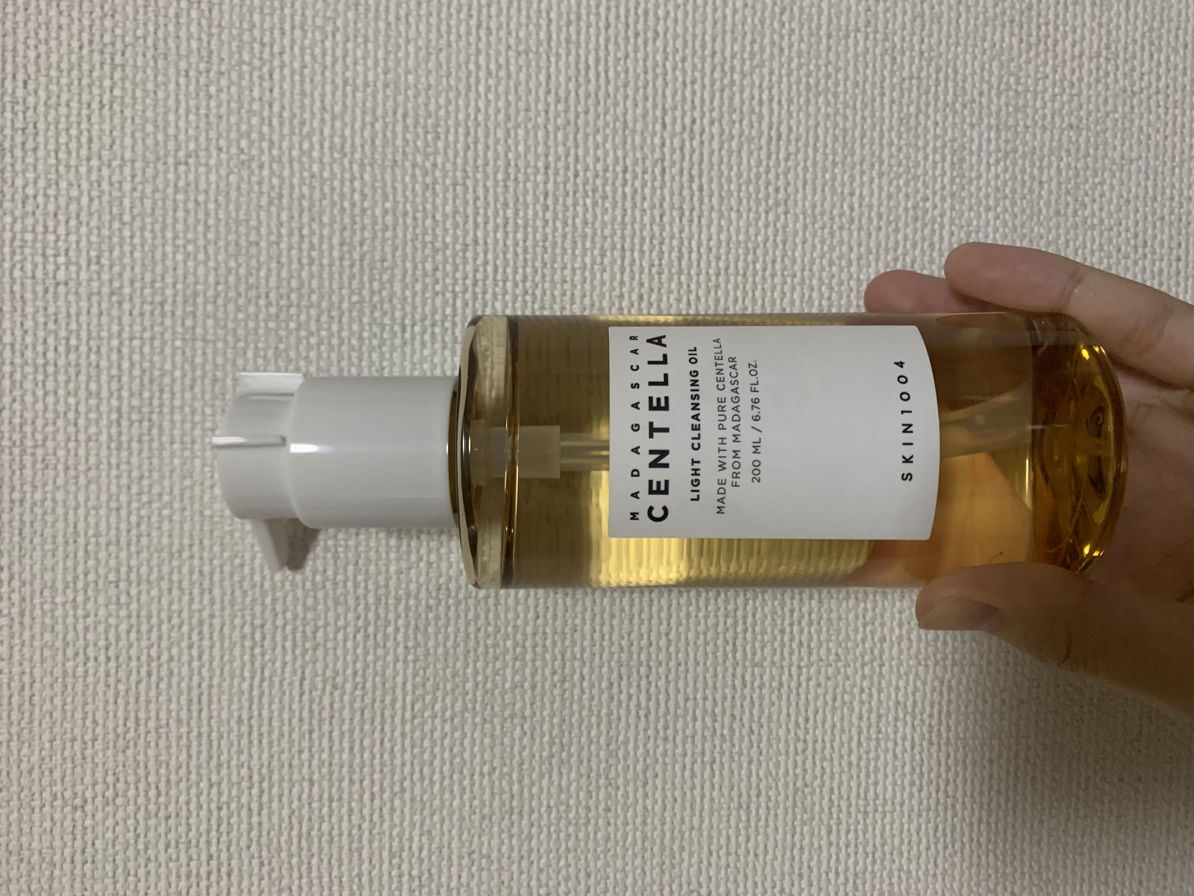 センテラ ライトクレンジングオイル/SKIN1004/オイルクレンジングを使ったクチコミ（1枚目）