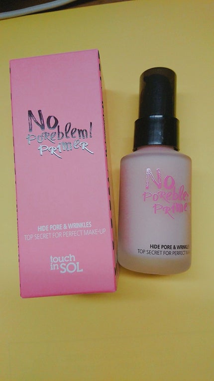 タッチインソール ノーポアブレムプライマー/touch in SOL /化粧下地を使ったクチコミ(1枚目)