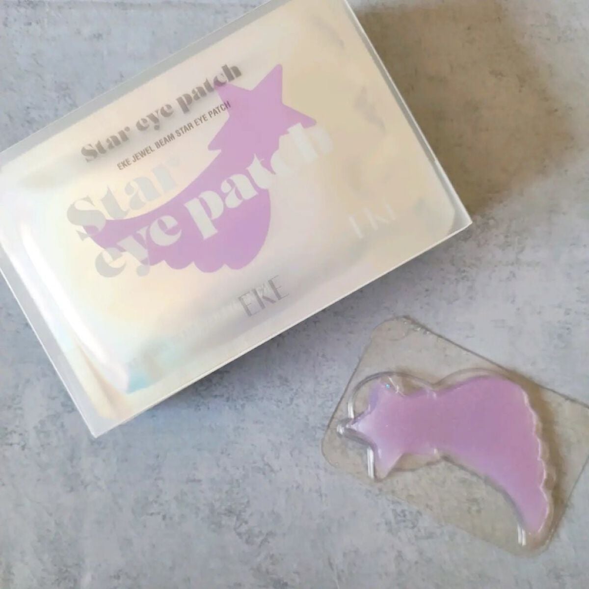 ジュエルビームスターアイパッチ/EKE/アイケア・アイクリームを使ったクチコミ(1枚目)