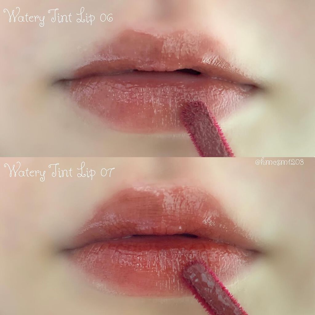 ウォータリーティントリップ/CEZANNE/リップティントを使ったクチコミ(2枚目)