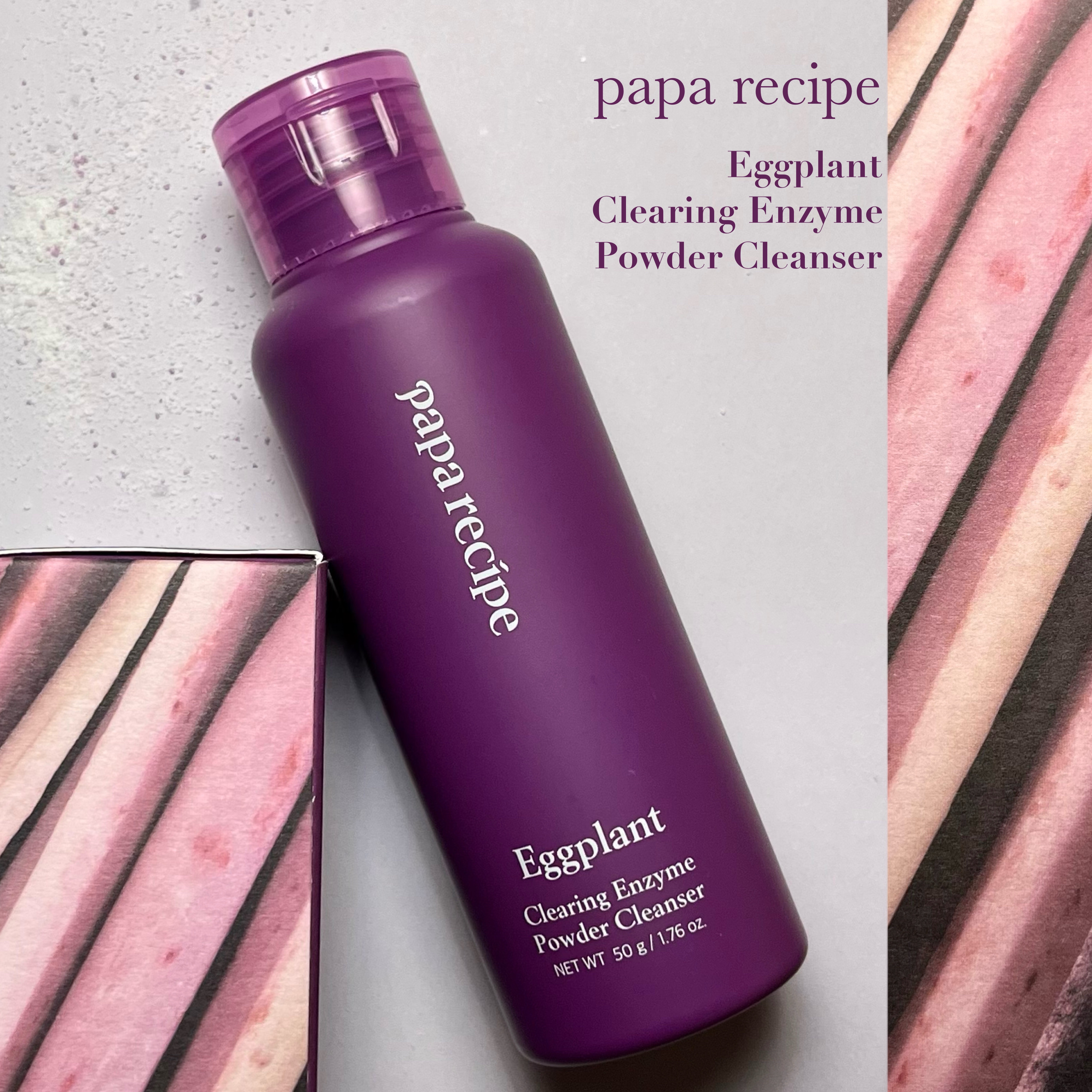 ナスクリアリング酵素洗顔パウダー/PAPA RECIPE/洗顔パウダーを使ったクチコミ（2枚目）