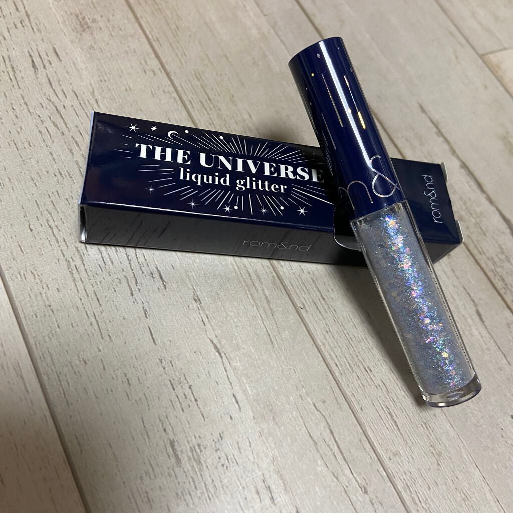 リキッド グリッター シャドウ/rom&nd/グリッターを使ったクチコミ(1枚目)