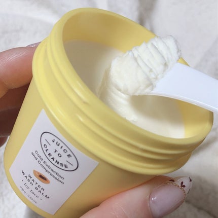 ウォーターウォッシュバーム/JUICE TO CLEANSE/スクラブ・ゴマージュを使ったクチコミ(2枚目)