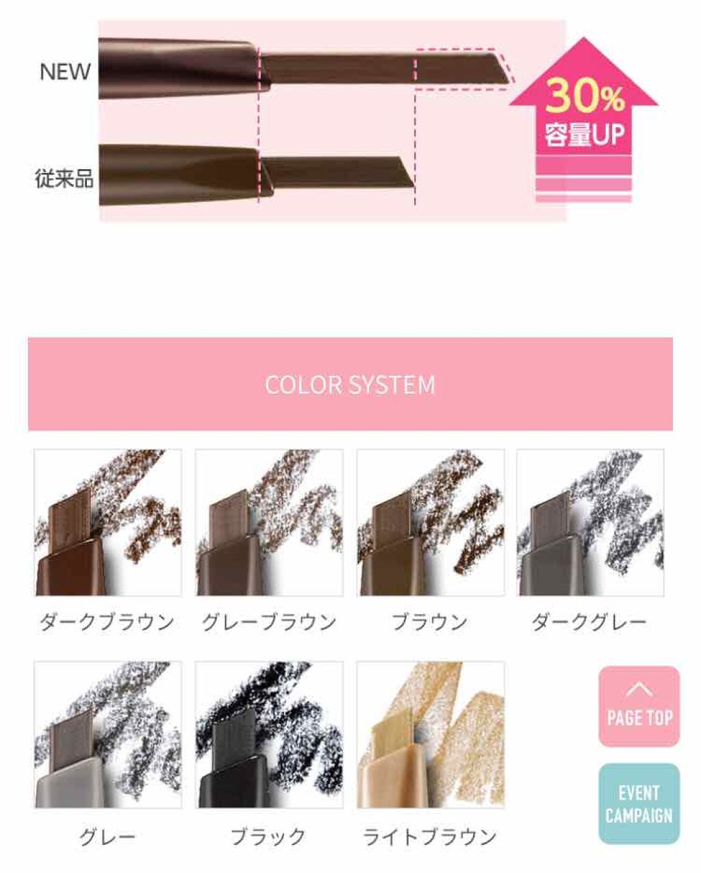 ドローイング アイブロウ ペンシル/ETUDE/アイブロウペンシルを使ったクチコミ(3枚目)