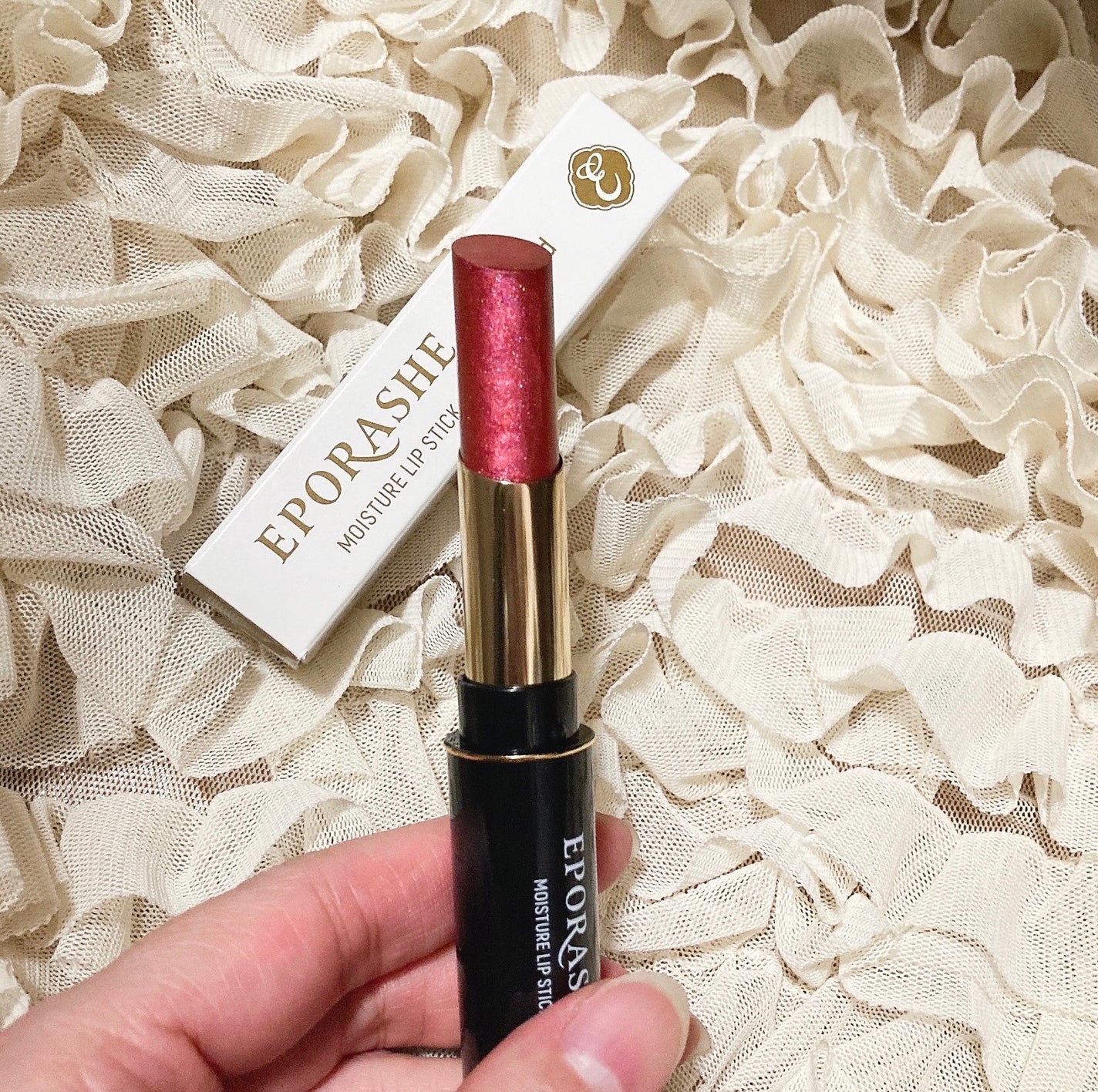 モイスチャーリップスティック/EPORASHE/口紅を使ったクチコミ(4枚目)