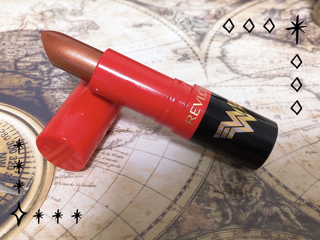 スーパー ラストラス リップスティック 911 レイズ ユア フィスツ/REVLON/口紅を使ったクチコミ（1枚目）