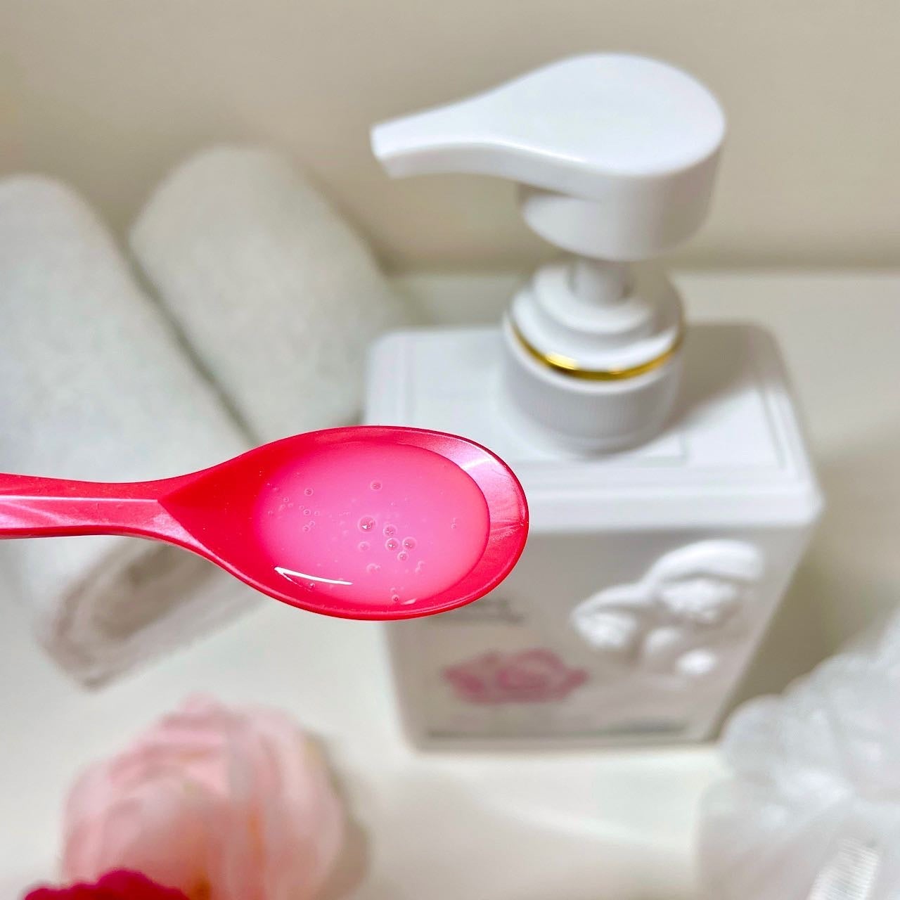 ラディアンスボディシャンプー ダマスクローズ/Leivy/ボディソープを使ったクチコミ(3枚目)