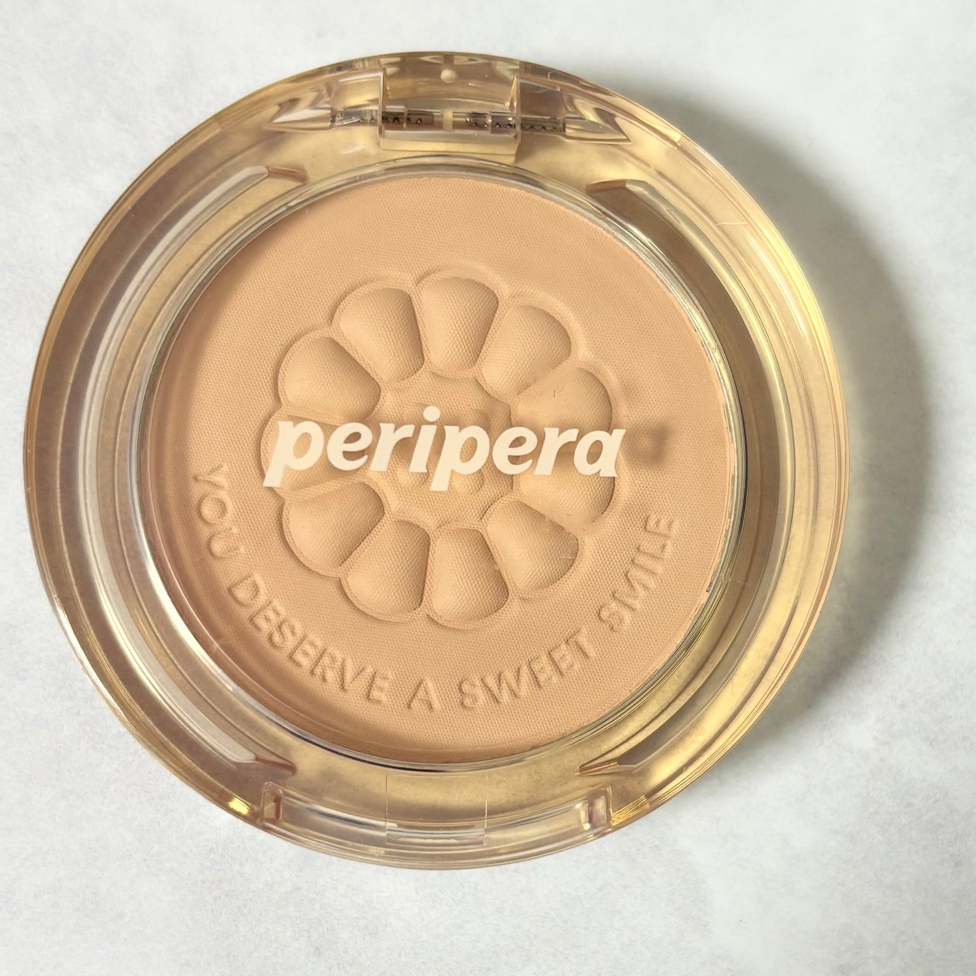 ピュア ブラッシュド サンシャイン チーク/PERIPERA/パウダーチークを使ったクチコミ(2枚目)