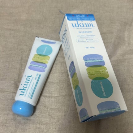 ナチュラルマカロントゥースペースト/ukiwi/歯磨き粉を使ったクチコミ(3枚目)