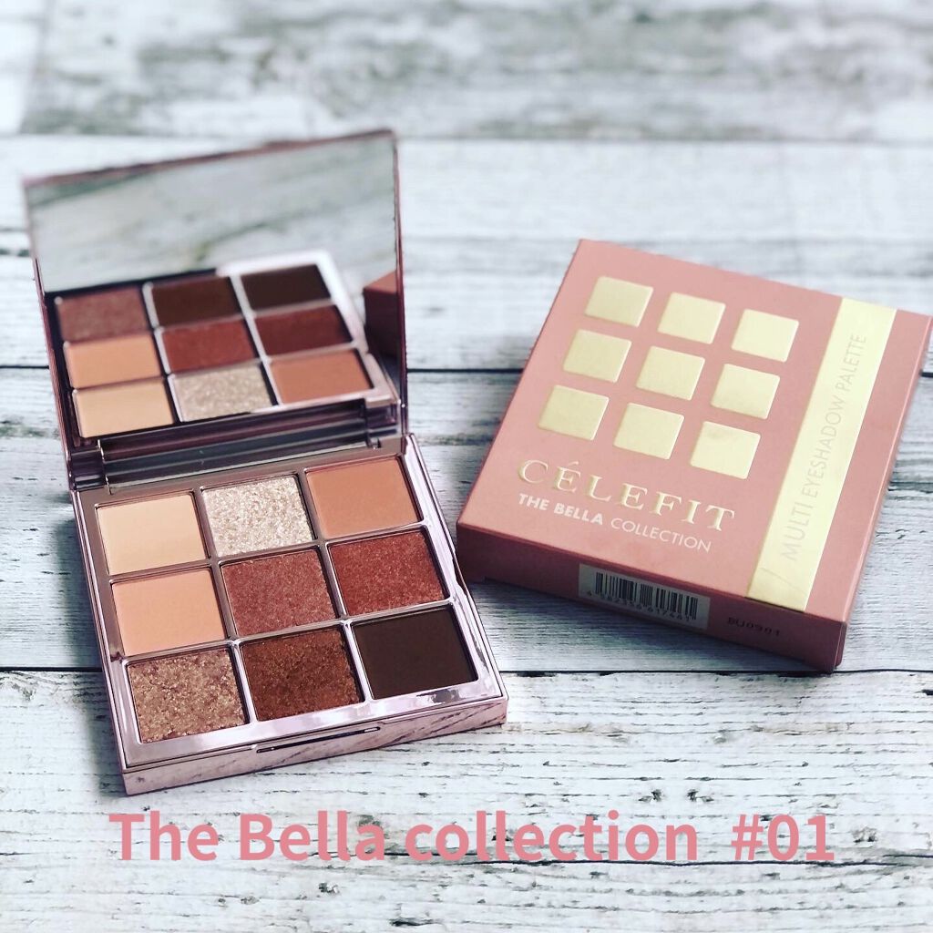 The Bella collection eyeshadow palette/CELEFIT/アイシャドウパレットを使ったクチコミ（1枚目）