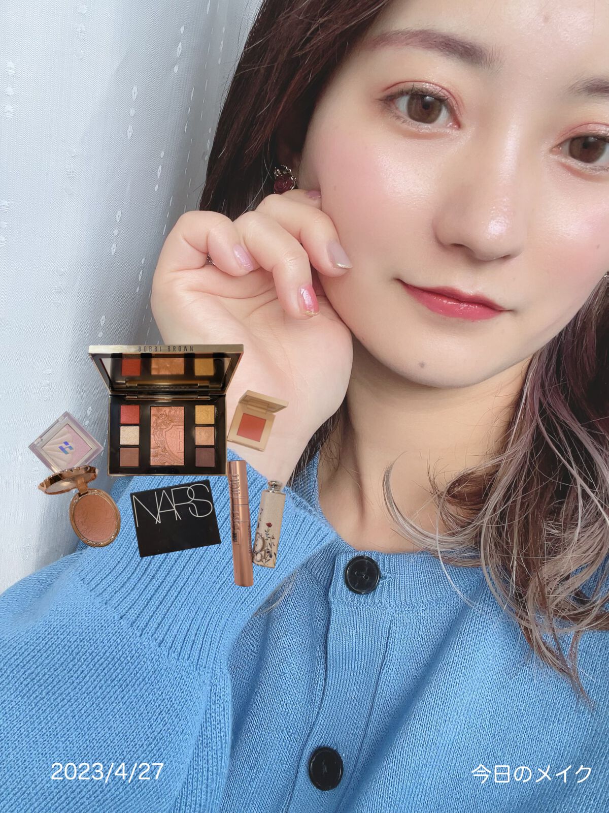 ストロベリーロココ チークブラッシュ/FlowerKnows/パウダーチークを使ったクチコミ（1枚目）