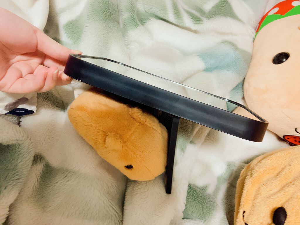 きゅるー on LIPS 「DAISO スタンドミラーの感想です!220円の商品なんですが..」(2枚目)