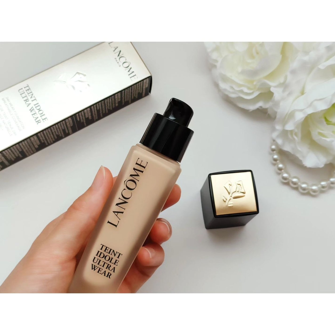 タンイドル ウルトラ ウェア リキッド/LANCOME/リキッドファンデーションを使ったクチコミ(2枚目)