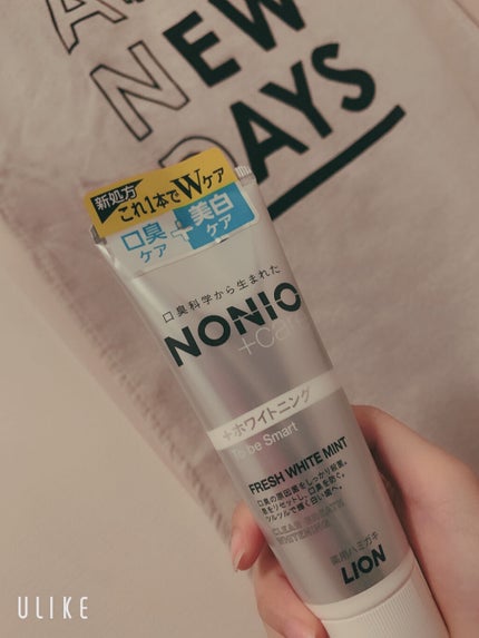 NONIOプラスホワイトニングハミガキ/NONIO/歯磨き粉を使ったクチコミ(1枚目)