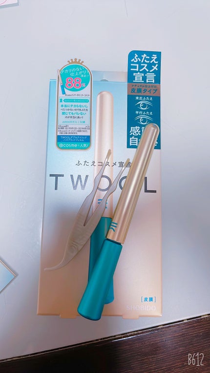 TWOOLダブルアイリッドハイブリットフィルム/SHOBIDO/二重まぶた用アイテムを使ったクチコミ(2枚目)