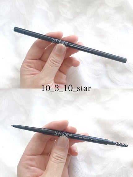 スリムスケッチアイブロウペンシル/U R GLAM/アイブロウペンシルを使ったクチコミ(3枚目)