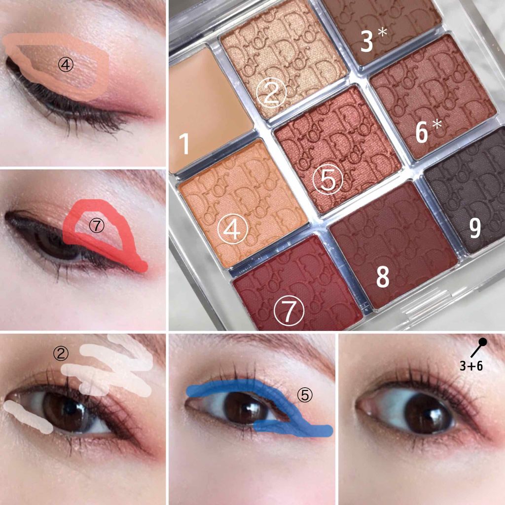 ディオール バックステージ アイ パレット/Dior/アイシャドウパレットを使ったクチコミ(3枚目)