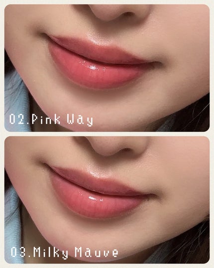 teo and the Milky Dotom Tint/タオアンダー/リップグロスを使ったクチコミ(2枚目)