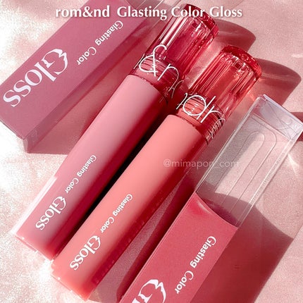 グラスティングカラーグロス/rom&nd/リップグロスを使ったクチコミ(6枚目)
