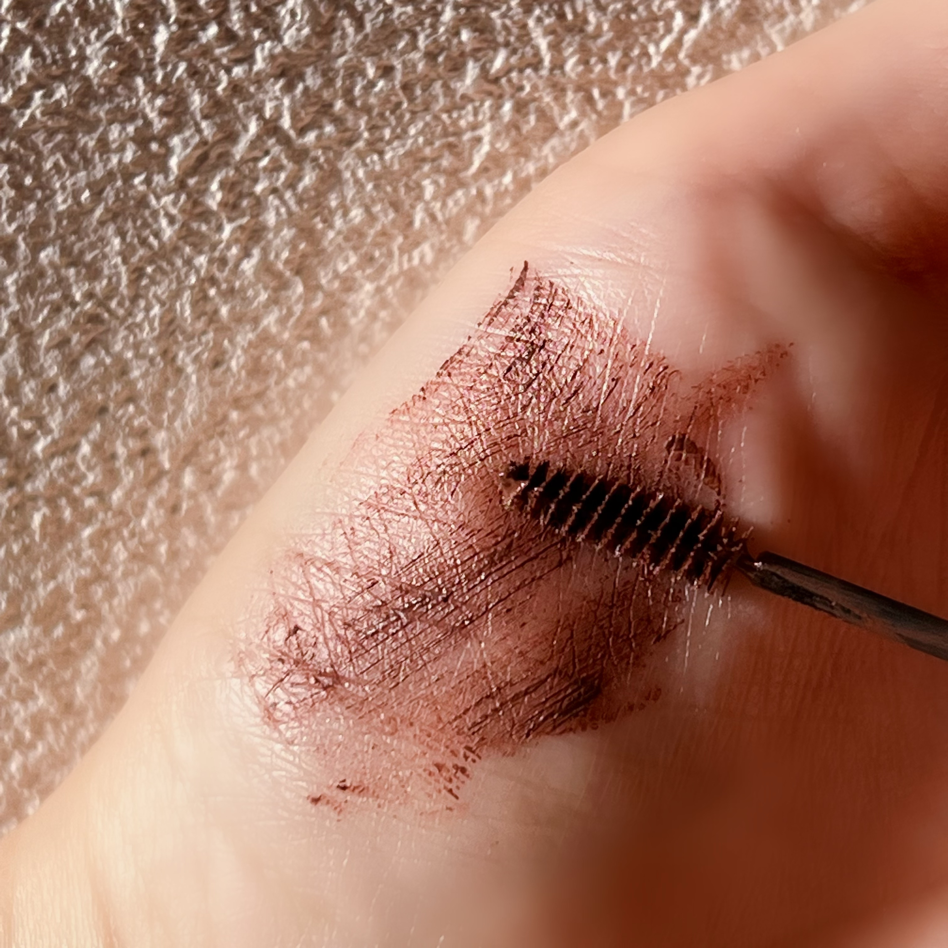 フィルム眉カラー ブラウニーフィグ（数量限定）/デジャヴュ/眉マスカラを使ったクチコミ（3枚目）