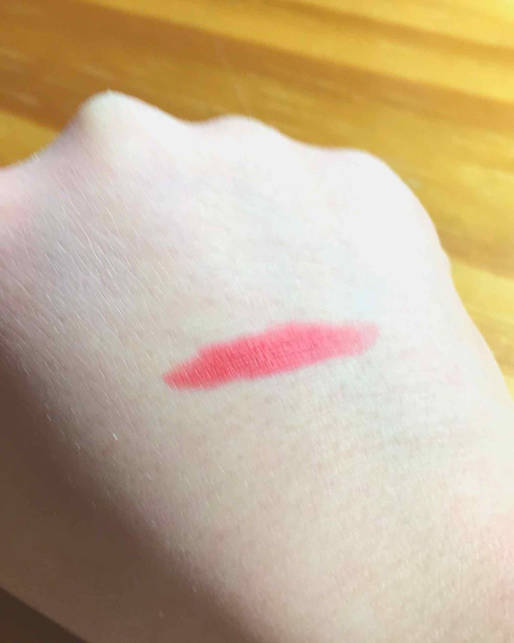ディア マイブルーミング リップトーク カラフルドローイング シフォン/ETUDE/口紅を使ったクチコミ（3枚目）
